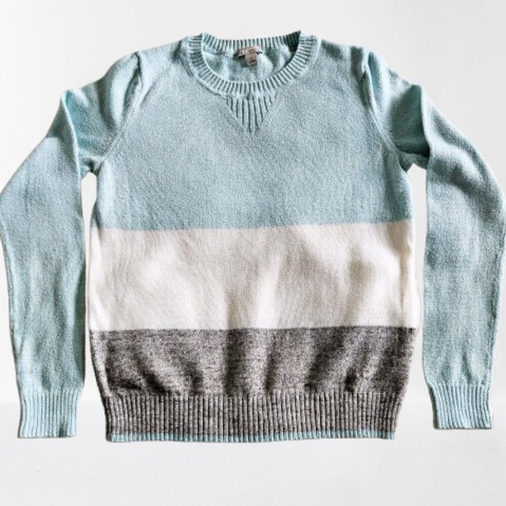 GAP Womens Colorblock Long Sleeve Sweater Size SMALL
